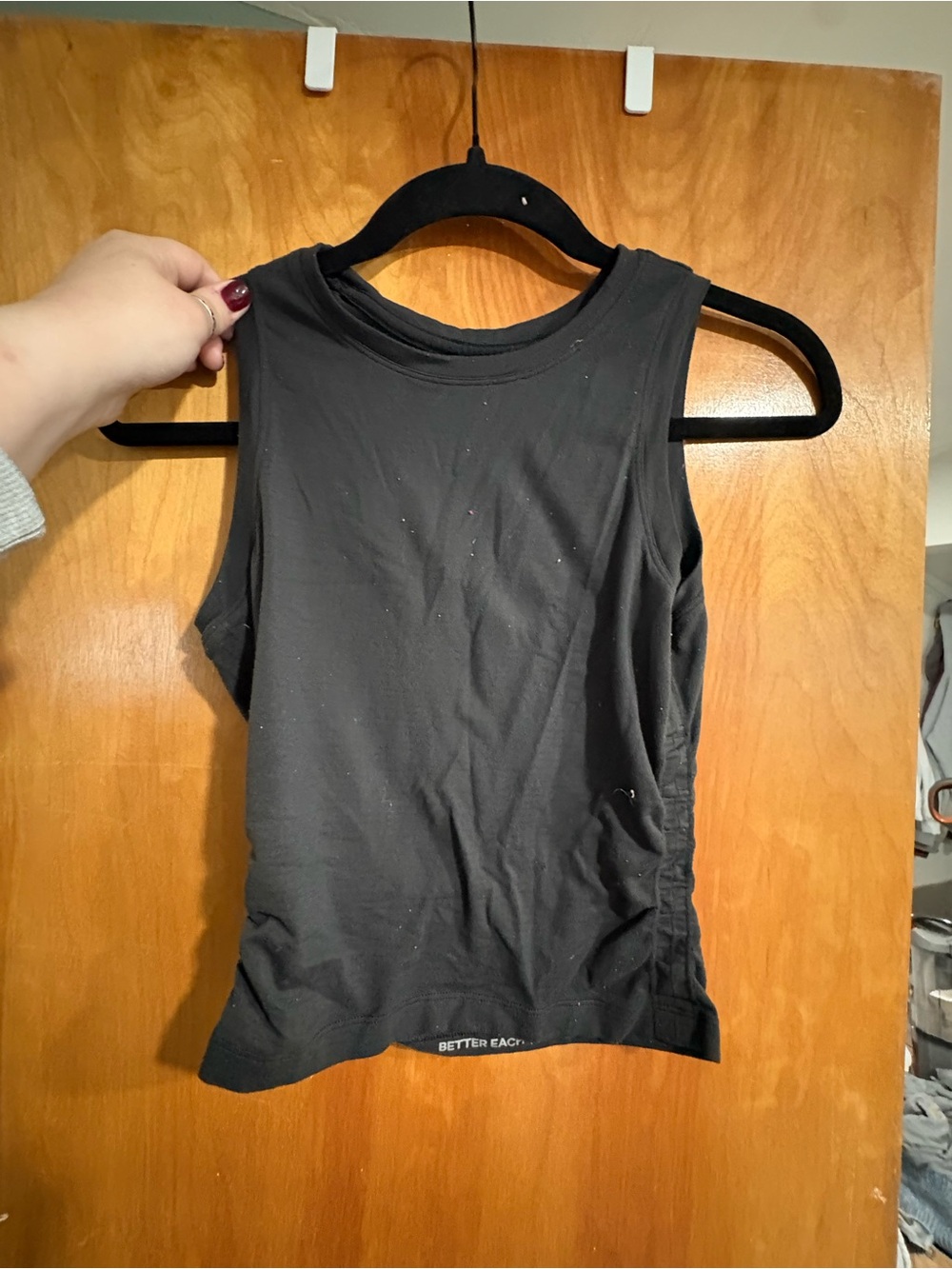 lululemon athletica Black Sleeveless Workout Tank